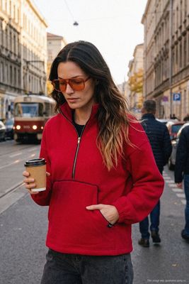 Bluza damska jesienna w stylu młodzieżowym NAOKO-STORE.pl ze sklepu: NAOKO w kategorii: Bluzy damskie
