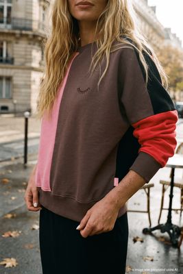 Bluza damska casualowa NAOKO-STORE.pl ze sklepu: NAOKO w kategorii: Bluzy damskie - zdjęcie A8F38C0-26C-6400_15975739097461