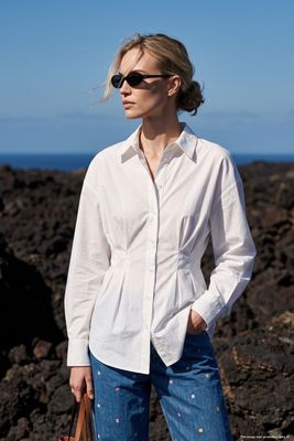 Koszula damska elegancka na wiosnę NAOKO-STORE.pl ze sklepu: NAOKO w kategorii: Koszule damskie - zdjęcie A8F38C0-26C-6400_15856019145077