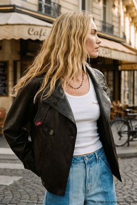 Kurtka damska casualowa NAOKO-STORE.pl ze sklepu: NAOKO w kategorii: Kurtki damskie - zdjęcie A8F38C0-26C-6400_15966394253685