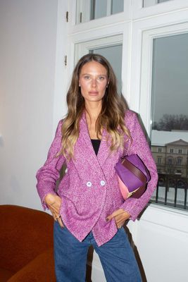 Marynarka casual wiosenny NAOKO-STORE.pl ze sklepu: NAOKO w kategorii: Marynarki damskie - zdjęcie A8F38C0-26C-6400_15689699557749