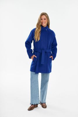 Płaszcz damski jesienny NAOKO-STORE.pl ze sklepu: NAOKO w kategorii: Płaszcze damskie - zdjęcie A8F38C0-26C-6400_15975738114421