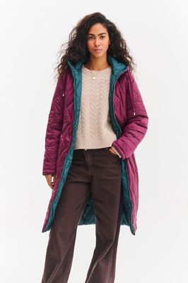 NAOKO-STORE.pl - Płaszcz damski casual ze sklepu: NAOKO w kategorii: Płaszcze damskie - zdjęcie A8F38C0-26C-6400_15565093568885