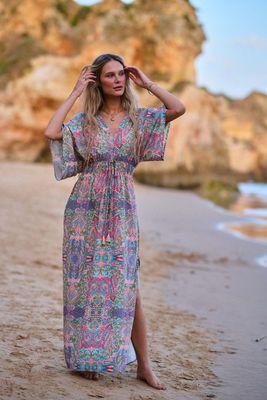 Sukienka na wiosnę boho NAOKO-STORE.pl ze sklepu: NAOKO w kategorii: Sukienki - zdjęcie A8F38C0-26C-6400_8853639889241