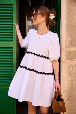 Sukienka casual NAOKO-STORE.pl ze sklepu: NAOKO w kategorii: Sukienki - zdjęcie A8F38C0-26C-6400_14996796375413