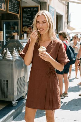 Sukienka casual NAOKO-STORE.pl ze sklepu: NAOKO w kategorii: Sukienki - zdjęcie A8F38C0-26C-6400_15921827053941
