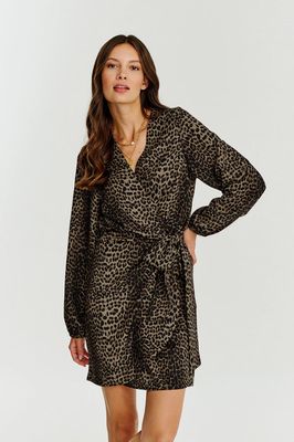 Sukienka kopertowa letnia NAOKO-STORE.pl ze sklepu: NAOKO w kategorii: Sukienki - zdjęcie A8F38C0-26C-6400_9662143037785