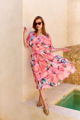 Sukienka prosta NAOKO-STORE.pl ze sklepu: NAOKO w kategorii: Sukienki - zdjęcie A8F38C0-26C-6400_15016617935221