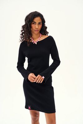 NAOKO-STORE.pl - Sukienka dopasowana ze sklepu: NAOKO w kategorii: Sukienki - zdjęcie A8F38C0-26C-6400_15709889429877