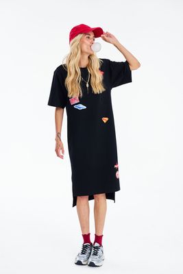 Sukienka prosta NAOKO-STORE.pl ze sklepu: NAOKO w kategorii: Sukienki - zdjęcie A8F38C0-26C-6400_15914138993013