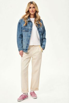 Jeansy damskie casual NAOKO-STORE.pl ze sklepu: NAOKO w kategorii: Jeansy damskie - zdjęcie A8F38C0-26C-6400_15736550818165