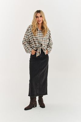 Spódnica casualowa NAOKO-STORE.pl ze sklepu: NAOKO w kategorii: Spódnice - zdjęcie A8F38C0-26C-6400_15585520320885