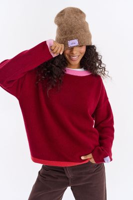 Sweter damski casualowy NAOKO-STORE.pl ze sklepu: NAOKO w kategorii: Swetry damskie - zdjęcie A8F38C0-26C-6400_15596115198325
