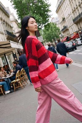 NAOKO-STORE.pl - Sweter damski casual zimowy ze sklepu: NAOKO w kategorii: Swetry damskie - zdjęcie A8F38C0-26C-6400_15975737426293