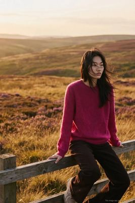 Sweter damski casual NAOKO-STORE.pl ze sklepu: NAOKO w kategorii: Swetry damskie - zdjęcie A8F38C0-26C-6400_15982667956597