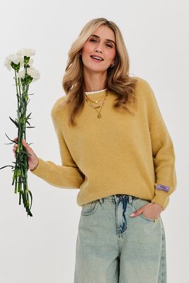 Sweter damski casual NAOKO-STORE.pl ze sklepu: NAOKO w kategorii: Swetry damskie - zdjęcie A8F38C0-26C-6400_14800257417561