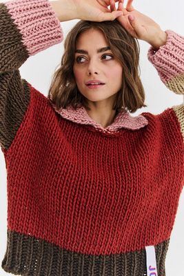 Sweter damski na zimę NAOKO-STORE.pl ze sklepu: NAOKO w kategorii: Swetry damskie - zdjęcie A8F38C0-26C-6400_15553338442101