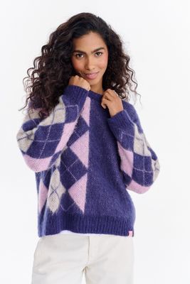 Sweter damski na zimę casual NAOKO-STORE.pl ze sklepu: NAOKO w kategorii: Swetry damskie - zdjęcie A8F38C0-26C-6400_15596114968949