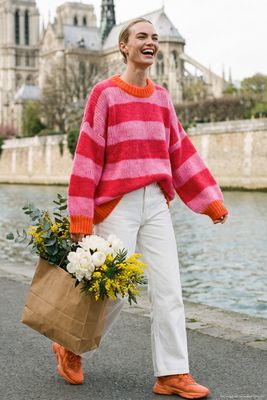 Sweter damski zimowy NAOKO-STORE.pl ze sklepu: NAOKO w kategorii: Swetry damskie - zdjęcie A8F38C0-26C-6400_8768175407449
