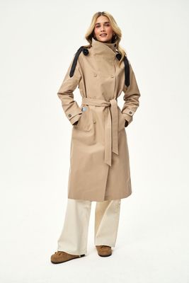 Płaszcz damski jesienny casual NAOKO-STORE.pl ze sklepu: NAOKO w kategorii: Płaszcze damskie - zdjęcie A8F38C0-26C-6400_15736554553717