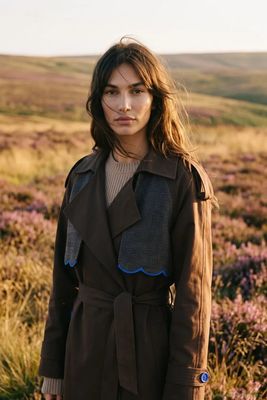Płaszcz damski casual NAOKO-STORE.pl ze sklepu: NAOKO w kategorii: Płaszcze damskie - zdjęcie A8F38C0-26C-6400_15982667661685