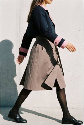 Płaszcz damski casual jesienny NAOKO-STORE.pl ze sklepu: NAOKO w kategorii: Płaszcze damskie - zdjęcie A8F38C0-26C-6400_15736554422645