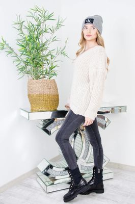 Olika - Sweter damski na zimę ze sklepu: olika.com.pl w kategorii: Swetry damskie - zdjęcie AE84B5C-5EA-3073_11170