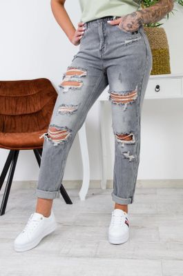 Jeansy damskie casualowe Olika ze sklepu: olika.com.pl w kategorii: Jeansy damskie - zdjęcie AE84B5C-5EA-3073_11439