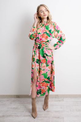 Sukienka prosta na wiosnę Olika ze sklepu: olika.com.pl w kategorii: Sukienki - zdjęcie AE84B5C-5EA-3073_13020