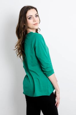 Bluzka damska na wiosnę casual Olika ze sklepu: olika.com.pl w kategorii: Bluzki damskie - zdjęcie AE84B5C-5EA-3073_13026