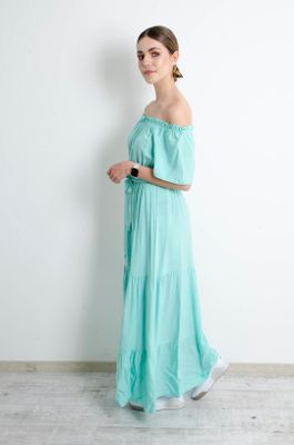 Sukienka z odkrytymi ramionami Olika ze sklepu: olika.com.pl w kategorii: Sukienki - zdjęcie AE84B5C-5EA-3073_13467
