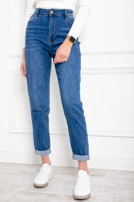 Jeansy damskie na wiosnę casual Olika ze sklepu: olika.com.pl w kategorii: Jeansy damskie - zdjęcie AE84B5C-5EA-3073_14369