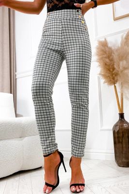 Spodnie damskie w stylu klasycznym Olika ze sklepu: olika.com.pl w kategorii: Spodnie damskie - zdjęcie AE84B5C-5EA-3073_14393