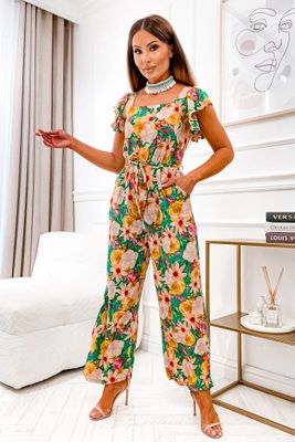 Kombinezon damski wiosenny boho Olika ze sklepu: olika.com.pl w kategorii: Kombinezony damskie - zdjęcie AE84B5C-5EA-3073_15111