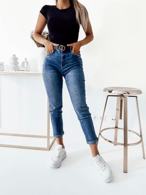 Olika - Jeansy damskie casualowe ze sklepu: olika.com.pl w kategorii: Jeansy damskie - zdjęcie AE84B5C-5EA-3073_15642