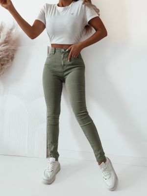 Olika - Spodnie damskie na wiosnę casual ze sklepu: olika.com.pl w kategorii: Spodnie damskie - zdjęcie AE84B5C-5EA-3073_16253