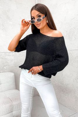 Sweter damski na zimę casualowy Olika ze sklepu: olika.com.pl w kategorii: Swetry damskie - zdjęcie AE84B5C-5EA-3073_16611