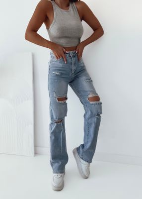 Olika - Jeansy damskie casualowe ze sklepu: olika.com.pl w kategorii: Jeansy damskie - zdjęcie AE84B5C-5EA-3073_16669