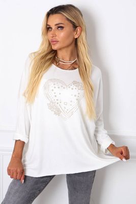 Bluzka damska casual Olika ze sklepu: olika.com.pl w kategorii: Bluzki damskie - zdjęcie AE84B5C-5EA-3073_17626