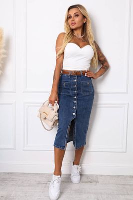 Spódnica casual Olika ze sklepu: olika.com.pl w kategorii: Spódnice - zdjęcie AE84B5C-5EA-3073_17642
