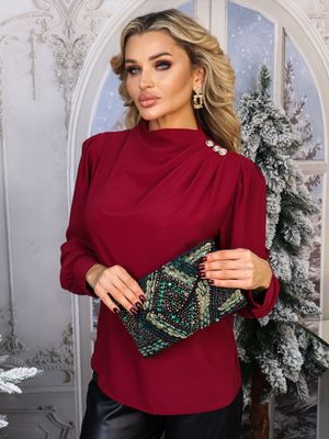 Bluzka damska jesienna Olika ze sklepu: olika.com.pl w kategorii: Bluzki damskie - zdjęcie AE84B5C-5EA-3073_18362