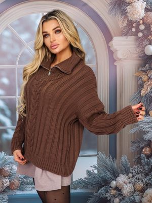 Sweter damski zimowy Olika ze sklepu: olika.com.pl w kategorii: Swetry damskie - zdjęcie AE84B5C-5EA-3073_18492