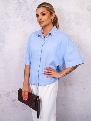 Olika - Koszula damska casual ze sklepu: olika.com.pl w kategorii: Koszule damskie - zdjęcie AE84B5C-5EA-3073_19012
