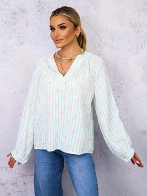 Bluzka damska wiosenna Olika ze sklepu: olika.com.pl w kategorii: Bluzki damskie - zdjęcie AE84B5C-5EA-3073_19092