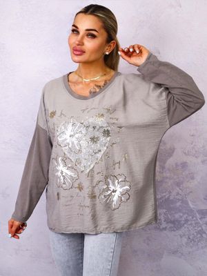 Bluzka damska casual Olika ze sklepu: olika.com.pl w kategorii: Bluzki damskie - zdjęcie AE84B5C-5EA-3073_19216
