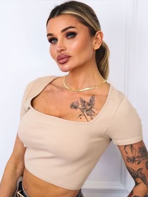 Olika - Bluzka damska casual ze sklepu: olika.com.pl w kategorii: Bluzki damskie - zdjęcie AE84B5C-5EA-3073_19290