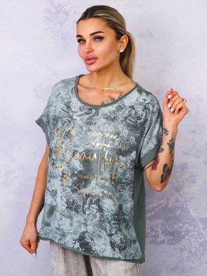 Olika - Bluzka damska ze sklepu: olika.com.pl w kategorii: Bluzki damskie - zdjęcie AE84B5C-5EA-3073_19323