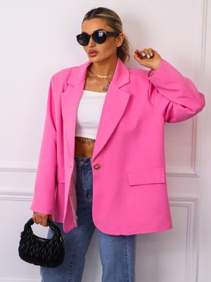 Olika - Marynarka elegancki na wiosnę ze sklepu: olika.com.pl w kategorii: Marynarki damskie - zdjęcie AE84B5C-5EA-3073_19376