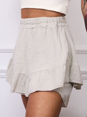 Szorty w sportowym stylu Olika ze sklepu: olika.com.pl w kategorii: Szorty - zdjęcie AE84B5C-5EA-3073_19535