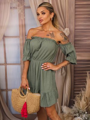 Sukienka na wiosnę casual Olika ze sklepu: olika.com.pl w kategorii: Sukienki - zdjęcie AE84B5C-5EA-3073_19740
